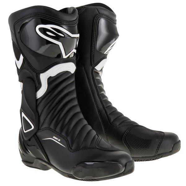 Cizme sport/touring Alpinestars SMX-6 V2 Negru/Alb [1]