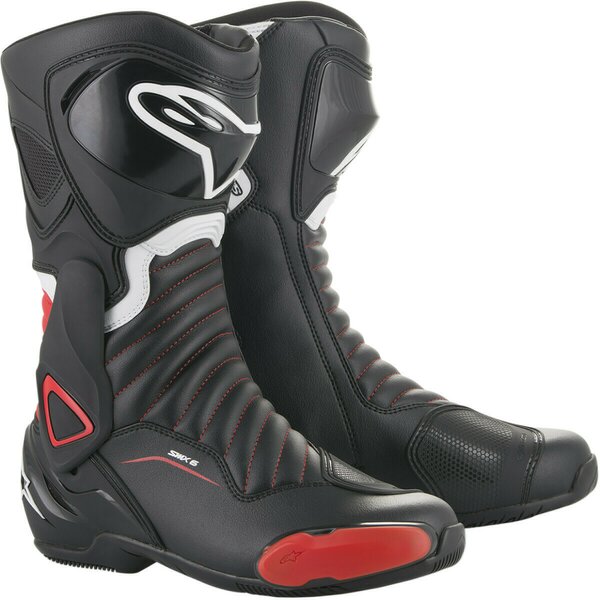 Cizme sport/touring Alpinestars SMX-6 V2 Negru/Rosu [1]