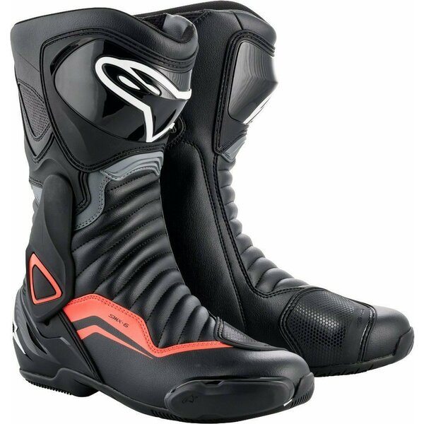 Cizme sport/touring Alpinestars SMX-6 V2 Negru/Gri/Rosu [1]
