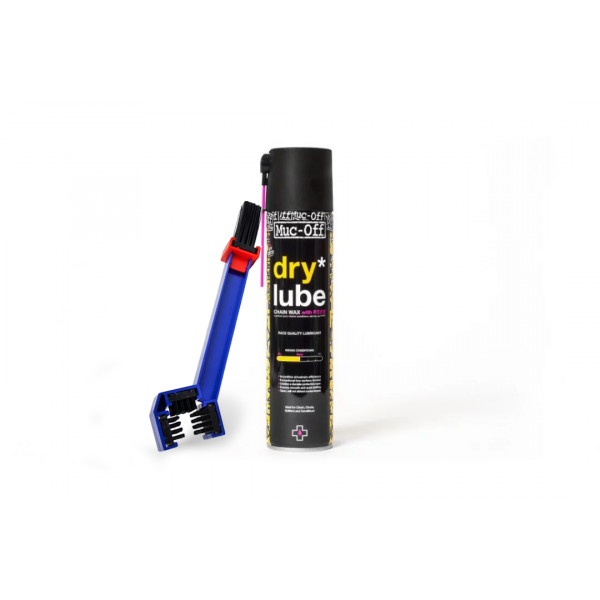 COMBO Spray Ungere + Perie Curatare Lant [1]