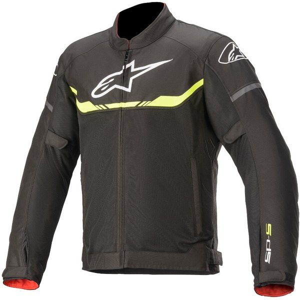 Geaca textil de vara Alpinestars T-SPS AIR Negru/Galben fluo [1]