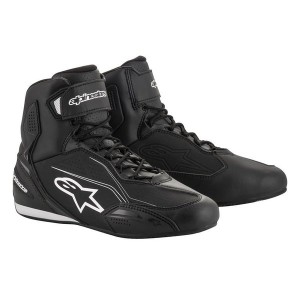 Ghete moto sport/touring Alpinestars Faster-3 Negru/Alb