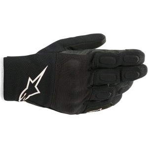 Manusi de piele impermeabile Alpinestars S-MAX Drystar Negru/Alb Manusi de piele impermeabile Alpinestars S-MAX Drystar Negru/Alb