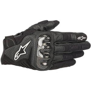 Manusi de piele vara Alpinestars SMX-1 AIR V2 Negru Manusi de piele vara Alpinestars SMX-1 AIR V2 Negru