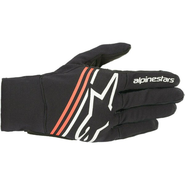 Manusi de vara Alpinestars REEF Negru/Alb/Rosu [1]