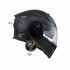 Casca Moto AGV K5 S MONOMATT BLACK ECE 22.05 [4]