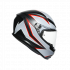 Casca AGV K6 E2205 MULTIFLASH MATT BLACK GREY RED [2]