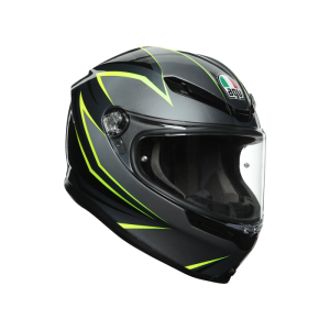 Casca AGV K6 E2205 MULTIFLASH GREY BLACK LIME