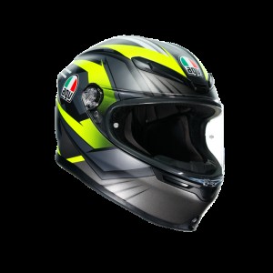 Casca AGV K6 E2205 MULTIEXCITE MATT CAMO YELLOW FLUO