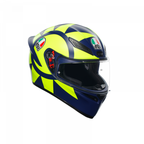 Casca Moto AGV K1 S SOLELUNA 2018 Galben/Albastru ECE 22.06 [1]