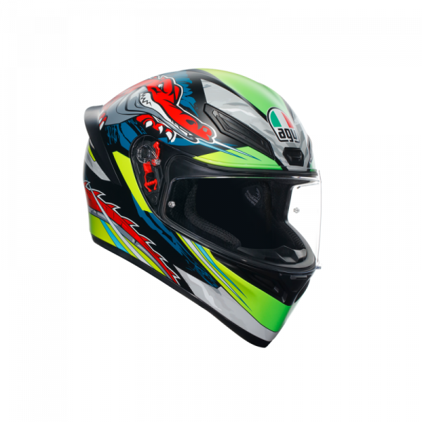 Casca Moto AGV K1 S DUNDEE MATT LIME/RED ECE 22.06 [1]