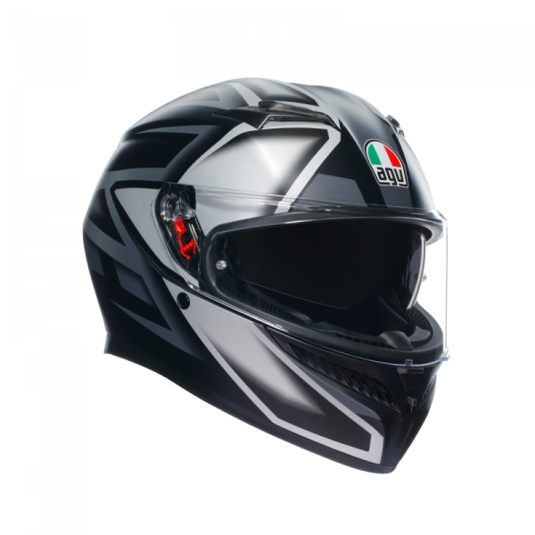 Casca Moto AGV K3 COMPOUND MATT BLACK/GREY ECE 22.06 [1]
