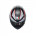 Casca AGV K6 S E2206 - FLASH MATT BLACK GREY RED [7]