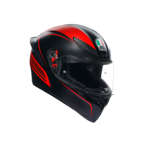 Casca Moto AGV K1 S WARMUP MATT BLACK/RED ECE 22.06 Casca Moto AGV K1 S WARMUP MATT BLACK/RED ECE 22.06