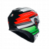 Casca AGV K3 E2206 - WING BLACK/ITALY [6]