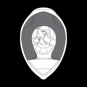 Interior Casca AGV Agv tampoane pentru obraji K5 S (s) Interior Casca AGV Agv tampoane pentru obraji K5 S (s)