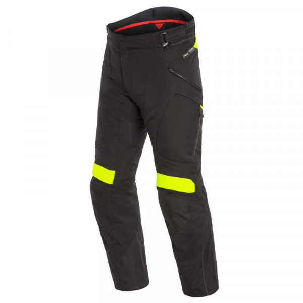 Pantaloni moto Dainese DOLOMITI GORE-TEX Negru/Galben [1]