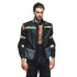 Geaca DAINESE OUTLAW TEX BLACK BLACK EBONY FLUO YELLOW Negru/Galben [16]