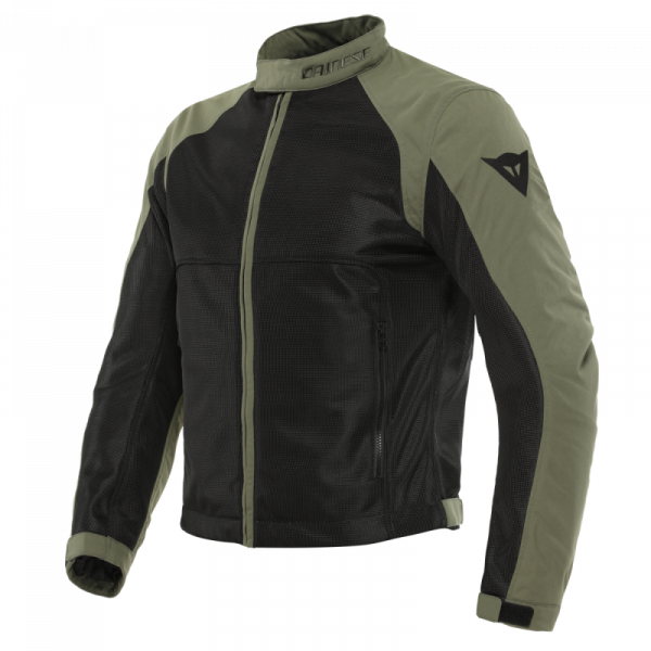 Geaca DAINESE SEVILLA AIR TEX BLACK GRAPE LEAF Verde [1]