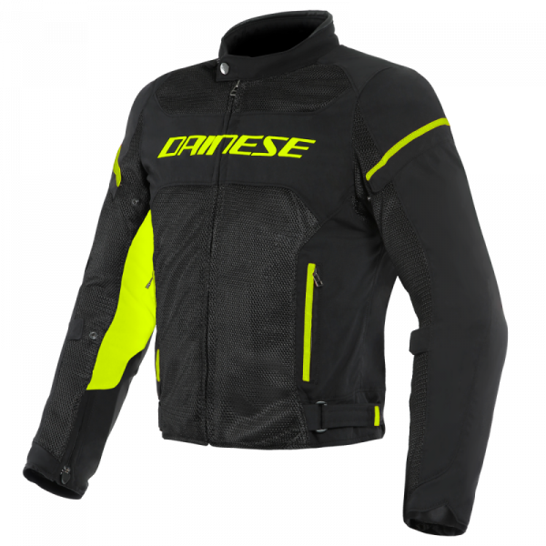 Geaca DAINESE AIR FRAME D1 TEX BLACK BLACK YELLOW FLUO Negru/Galben [1]