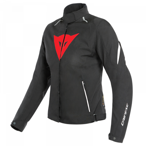 Geaca DAINESE LAGUNA SECA 3 LADY D-DRY- BLACK/LAVA-RED/WHITE Negru/Rosu [1]