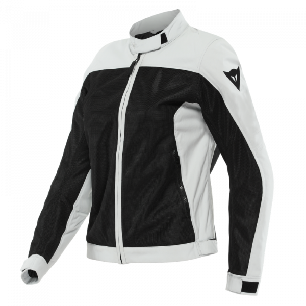 Geaca DAINESE SEVILLA AIR LADY TEX- BLACK/GLACIER-GRAY Negru/Alb [1]