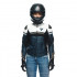 Geaca DAINESE RAPIDA LADY- BLACK-IRIS/WHITE/TIBETAN-PLATINUM Albastru [23]