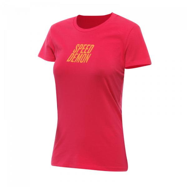 Speed Demon Veloce T-shirt Wmn - Bright Rose Roz [1]