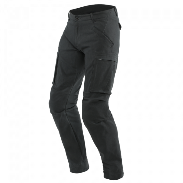 Pantaloni DAINESE COMBAT TEX BLACK Negru [1]