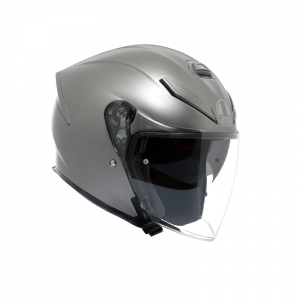 Casca AGV K5 Jet Evo Mono Mat Luna Gri - Open Face E2206 - 2025 Casca AGV K5 Jet Evo Mono Mat Luna Gri - Open Face E2206 - 2025