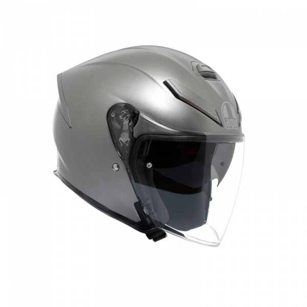 Casca AGV K5 Jet Evo Mono Mat Luna Gri - Open Face E2206 - 2025 [1]