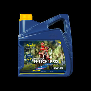 Ulei motor 4 timpi Putoline OFFROAD NTECH PRO R+ 10W40 4 litri