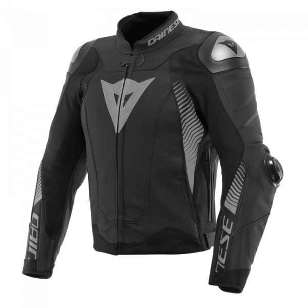 Geaca DAINESE SUPER SPEED 4 BLACK MATT CHARCOAL GRAY [1]
