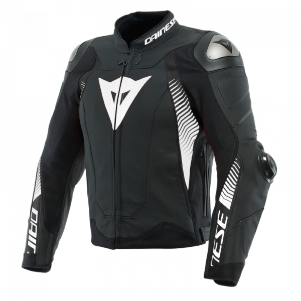 Geaca DAINESE SUPER SPEED 4 BLACK MATT WHITE [1]