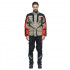 Geaca DAINESE ALLIGATOR TEX WALNUT BLACK LAVA RED [3]