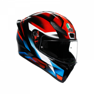 Casca AGV K1 S E2206 - Fastlap Black/red/blue - 2025