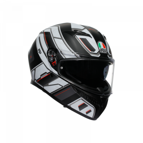 Casca AGV K3 E2206 - Rivia Matt Black/white - 2025 [1]