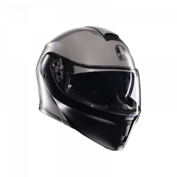 Casca AGV Streetmodular Resia Matt Grey/black/yel Fluo - Flip Up E2206 - 2025 [1]