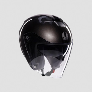 Casca AGV IRIDES Mono Asfalto Grey Casca AGV IRIDES Mono Asfalto Grey