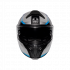 Casca AGV Tourmodular Stray Mat / Negru / Gri / Albastru - 2025 [2]