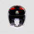 Casca AGV IRIDES Valenza Matt Grey Black Red [2]