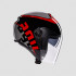 Casca AGV IRIDES Valenza Matt Grey Black Red [3]