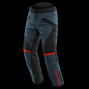 Pantaloni DAINESE TEMPEST 3 D Dry EBONY BLACK LAVA RED
