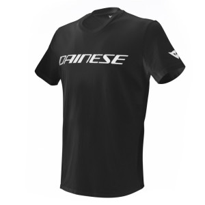 Tricou DAINESE BLACK WHITE
