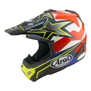 Casca motocross / enduro ARAI MX-V Evo StarsStripes Fluor Yellow 2024 Casca motocross / enduro ARAI MX-V Evo StarsStripes Fluor Yellow 2024