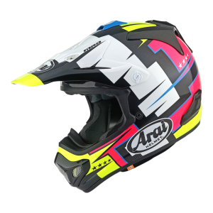 Casca motocross / enduro ARAI MX-V Evo Battle Yellow 2024 Casca motocross / enduro ARAI MX-V Evo Battle Yellow 2024