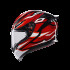Casca AGV K1 S LION E2206 - BLACK RED WHITE [5]