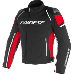 Geaca DAINESE RACING 3 D DRY BLACK BLACK RED