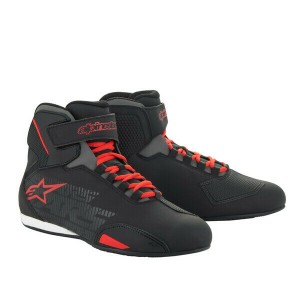 Ghete moto sport/touring Alpinestars SEKTOR Negru/Rosu Ghete moto sport/touring Alpinestars SEKTOR Negru/Rosu