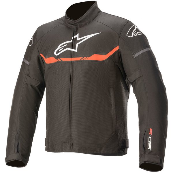 Geaca textil impermeabila Alpinestars T-SPS Negru/Rosu [1]
